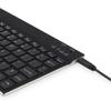 BoxWave Keyboard Compatible with Panasonic Toughpad FZ-G1 - SlimKeys Bluetooth Keyboard, Portable Thin with Chiclet-Style Keys - Jet Black view 4