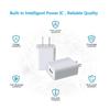 USB Wall Charger FOBSUNLAND . USB Wall Plug 5V 2A AC Power Adapter Compatible with iPhone,Pad,Samsung,Tablet,Kindle and More (White 2pack) view 3