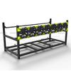 Veddha V3C 8-GPU Mining Case Aluminum Stackable Mining Rig Open Air Frame Case with Fan Mount - Ethereum(ETH,ETC)/ZCash(ZEC)/Monero(XMR)/Bitcoin(BTC)/Siacoin(SC) view 4