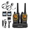 Midland GXT1030VP4 GMRS Two-Way Radio (50-Channel, Long Range, 142 Privacy Codes, SOS, NOAA, Rechargeable Nickel Battery, Black/Yellow, 2-Pack) view 1