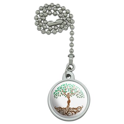 GRAPHICS & MORE Tree of Life Mother Nature Ceiling Fan and Light Pull Chain