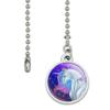 GRAPHICS & MORE Majestic Unicorn Pink Purple Blue Ceiling Fan and Light Pull Chain view 2