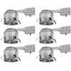 6" Shallow Remodel LED Recessed Lighting - Line Voltage - IC Airtight -Pack of 6 view 1
