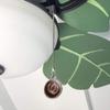 GRAPHICS & MORE Horseshoe Lucky Double Cowboy Brown Ceiling Fan and Light Pull Chain view 3