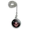 Cat Skull Mexican Day of The Dead Ceiling Fan and Light Pull Chain view 1