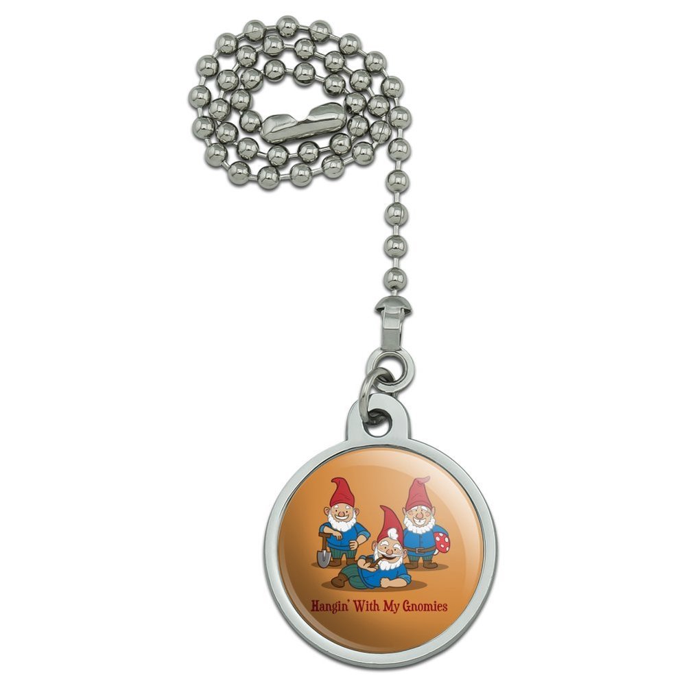 Hanging with My Gnomies Gnomes Ceiling Fan and Light Pull Chain