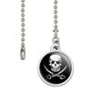 GRAPHICS & MORE Pirate Skull Crossed Swords Tattoo Design Ceiling Fan and Light Pull Chain view 2