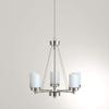 Hampton Bay 5-Light Brushed Nickel Chandelier view 4