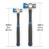 Park Tool HMR-8 Shop Hammer Tool, Blue, 8 oz view 3