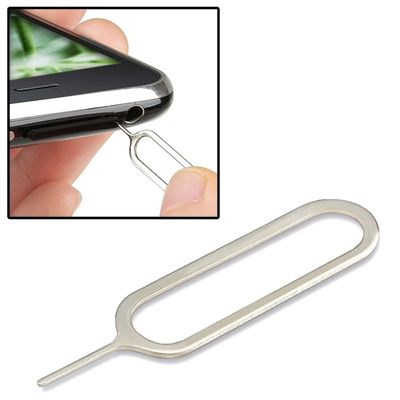 Pack of SIM Card Tray Open Opener Ejector Eject Pin Removal Remover Key Tool - Compatible for All Apple Phones iPad iPhone 2G 3G 3GS 4 4S 5 5C 5S 6 6 Plus 6S 6S Plus (Pack of 50)