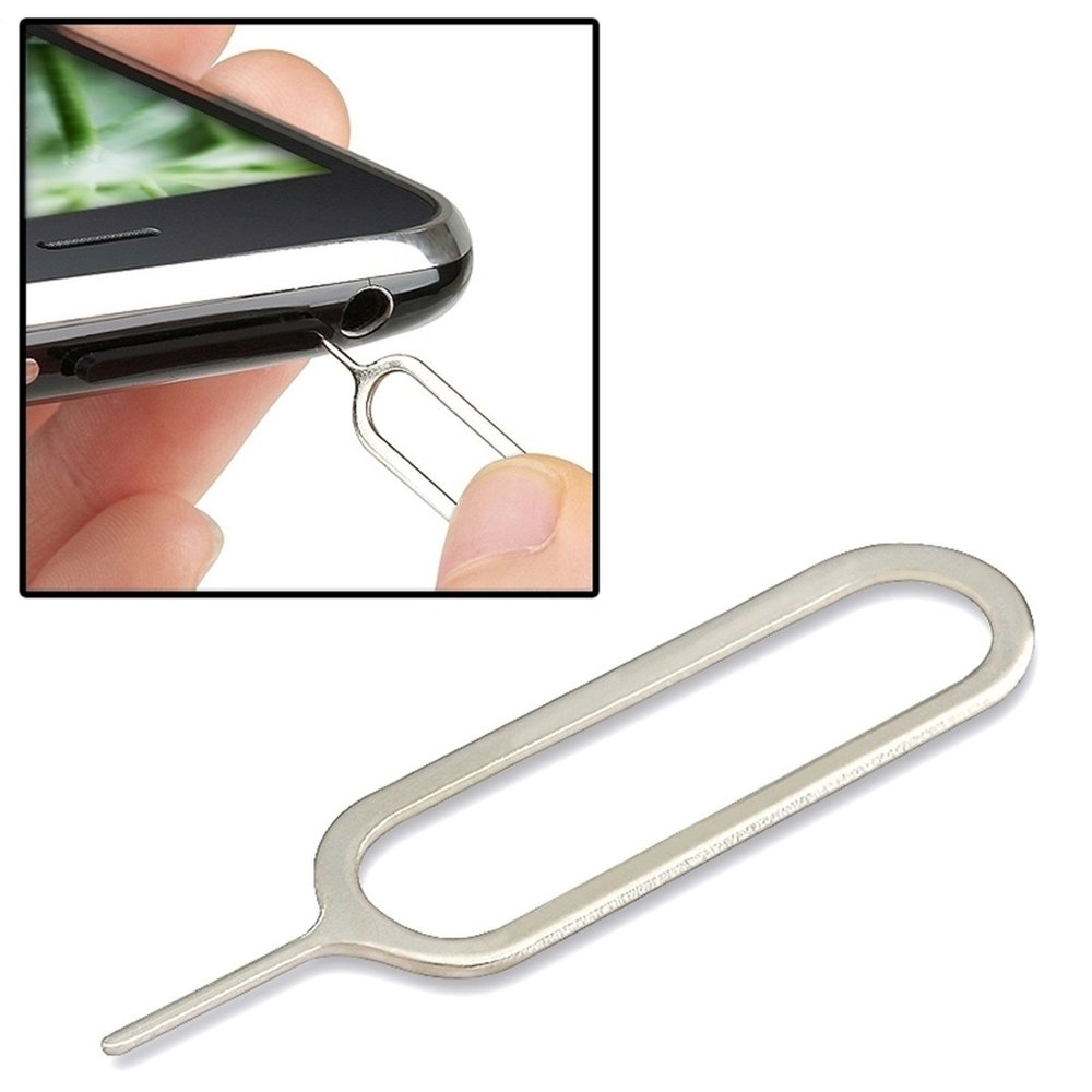 Pack of SIM Card Tray Open Opener Ejector Eject Pin Removal Remover Key Tool - Compatible for All Apple Phones iPad iPhone 2G 3G 3GS 4 4S 5 5C 5S 6 6 Plus 6S 6S Plus (Pack of 50)