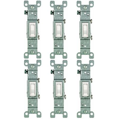 CO/ALR1P TOGSWTCH 15AWHT - 6-PACK