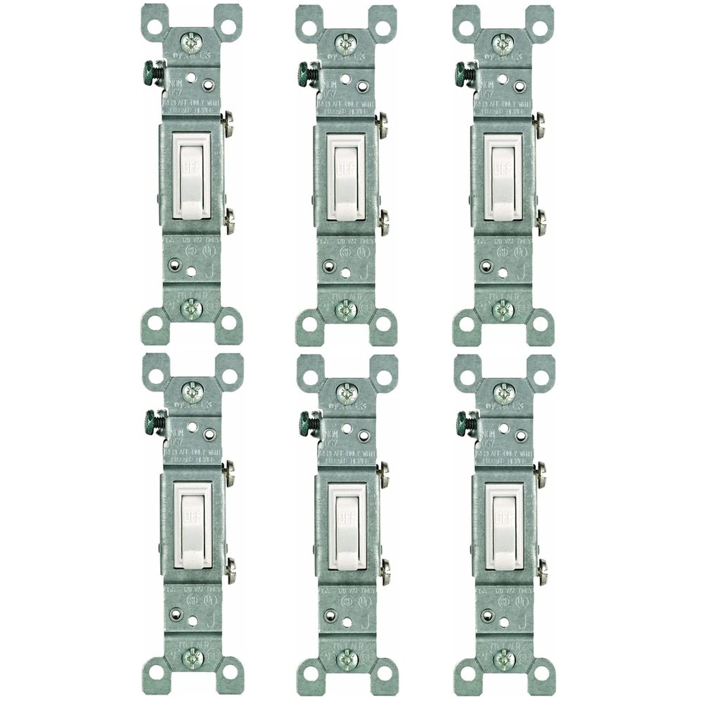 CO/ALR1P TOGSWTCH 15AWHT - 6-PACK