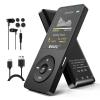RUIZU 64GB MP3 Player with Bluetooth 5.3, Portable Music Player for Kids Sports Running, FM Radio, Voice Recorder, Equalizer, 80H Digital Audio Video Shuffle Resume Playback, Up to 128GB Micro SD Card view 1