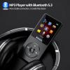 RUIZU 64GB MP3 Player with Bluetooth 5.3, Portable Music Player for Kids Sports Running, FM Radio, Voice Recorder, Equalizer, 80H Digital Audio Video Shuffle Resume Playback, Up to 128GB Micro SD Card view 2