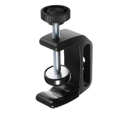 Fotga Universal Heavy Duty Aluminum C-Clamp Clamps Desktop Mount Holder Stand with 1/4" 3/8" Thread Holes Screw Adapter for LCD Monitor Flash Speedlites Desks Carts Benches Worktables