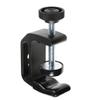 Fotga Universal Heavy Duty Aluminum C-Clamp Clamps Desktop Mount Holder Stand with 1/4" 3/8" Thread Holes Screw Adapter for LCD Monitor Flash Speedlites Desks Carts Benches Worktables view 4