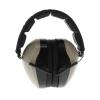 Walker's Dual Colored Passive Muff - Compact Folding Lightweight 26dB NRR Hunting Gun Range Shooting Hearing Protection Muff w/Padded Headband & PVC Earpads, Flat Dark Earth view 4