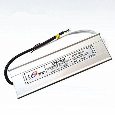 150W 24v Waterproof outdoor Power Supply power adapter Transformer IP67 for LED light Warranty 3 year,