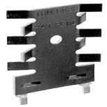 AAVID THERMALLOY 6022BG TO-220 Package 16.7 C/W Thermal Resistance Black Anodized Heat Sink - 10 item(s)