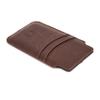 Dockem Provincial Wallet Sleeve for iPhone 11 Pro, XS, X (5.8 inch) Vintage Vegan Leather Pouch Cover with 2 Card Holder Slots [Brown] view 4