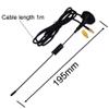ADS-B Antenna 1090Mhz Antenna MCX Plug 2.5dbi Magnet Base ADS-B Aerial Receiver with RG174 1M &MCX Female to SMA Male Adapter 1090MHz ADS-B RTL SDR Software Defined Radio USB Stick Dongle Tuner view 2