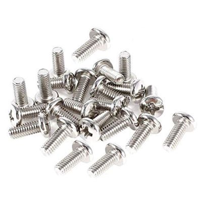 BestTong M4 Stainless Steel VESA TV LCD Monitor Mounting Screws 60 PCS