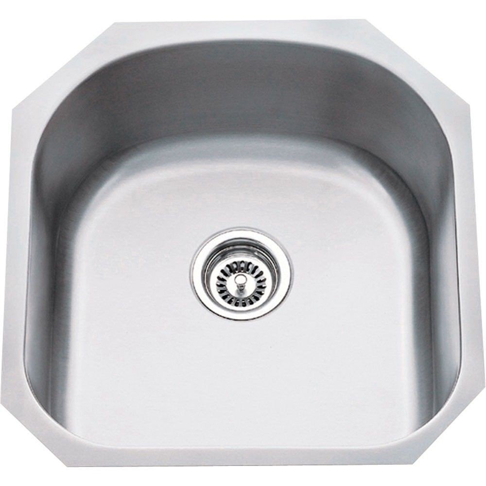 Elements 863 20.5 Inch Utility Sink, Stainless Steel Finish