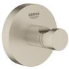 Grohe Essentials Robe Hook in Brushed Nickel InfinityFinish(TM) view 1