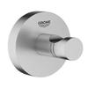 Grohe Essentials Robe Hook in Brushed Nickel InfinityFinish(TM) view 3