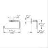 Grohe 40510001 Essentials Cube Metal 7.48-in. Towel Ring, Starlight Chrome view 2