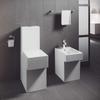 Grohe 40510001 Essentials Cube Metal 7.48-in. Towel Ring, Starlight Chrome view 4