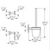 Grohe 40757001 Essentials Cube Guest Restroom Set 3-In-1 view 2