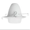 NICOR Lighting 6 inch White Recessed Eyeball Trim Designed for 6 inch Housings (17506WH) view 4