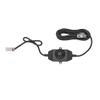 Tresco Lighting L-LED-DIMCON-BL-1 12V DC Rotary Dimmer with 48W Capacity, Black view 1
