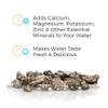 Santevia Mineral Stones Replacement | Adds Healthy Minerals & Alkalinity | Improves Water Taste | Lasts 2 Years view 2