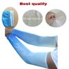 Sun Sleeves Cool Ice Long Large Arm Sleeves Uv Protection for Youth&Adult Men&Women Outdoor Sports Golf Cycling Driving Gardening Fishing Running SPF50+ 1Pair Blue XL view 3