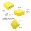 GL.iNet GL-MT300N-V2 (Mango) Portable Mini Travel Wireless Pocket VPN WiFi Router - 2X Ethernet Ports | USB 2.0 | OpenWrt | OpenVPN/Wireguard for Public & Hotel Wi-Fi | Easy to Set up via Admin Panel view 2