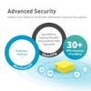 GL.iNet GL-MT300N-V2 (Mango) Portable Mini Travel Wireless Pocket VPN WiFi Router - 2X Ethernet Ports | USB 2.0 | OpenWrt | OpenVPN/Wireguard for Public & Hotel Wi-Fi | Easy to Set up via Admin Panel view 3