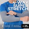 Tough Outdoors UV Arm Sleeves for Men Women - Sun Protection Sleeves - Compression Golf Baseball Cooling Tattoo Arm Sleeve view 4