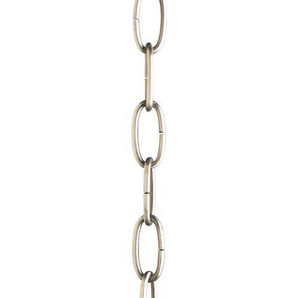 Kichler 4901PN Accessory Chain Heavy Gauge 36-Inch, Polished Nickel