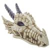 Snarling Magical Dragon Skull Treasure Trinket Box view 1