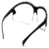 Pyramex Venture 3 Safety Glasses, Clear H2X Anti-Fog Lens view 2