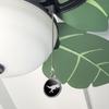 GRAPHICS & MORE Dinosaur Tyrannosaurus Rex Black White Ceiling Fan and Light Pull Chain view 3
