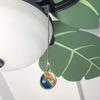 GRAPHICS & MORE Double Rainbow with Clouds Ceiling Fan and Light Pull Chain view 3