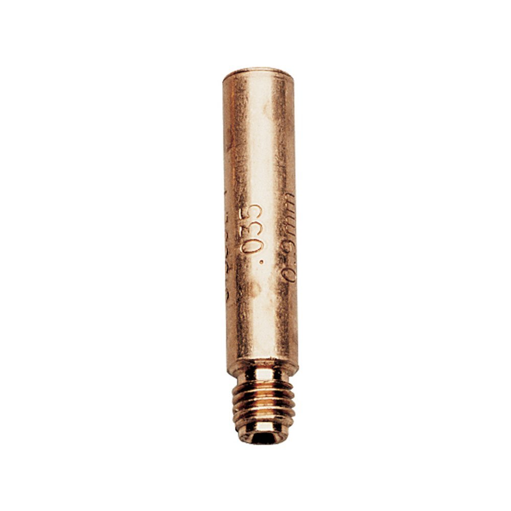 Lincoln Electric KP14-45 Standard Duty Copper Contact Tip for Magnum 200, 300, 400 and 250L Guns, 0.045" Size (Pack of 10)