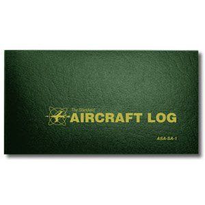 ASA Aircraft Logbook (Green, Soft cover)