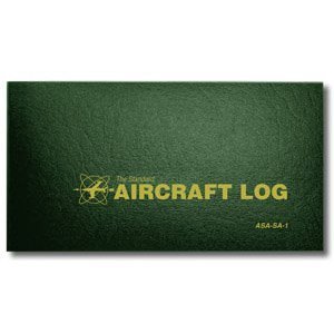 ASA Aircraft Logbook (Green, Soft cover)