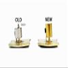 NEW Longer 7mm Brass Pin Keepers Locks 12 Pin Backs With 2 Wrenches view 2