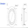 LED FANTASY 6 inch Retrofit LED Downlight E26 Dimmable 3000K 1200 lumens view 2